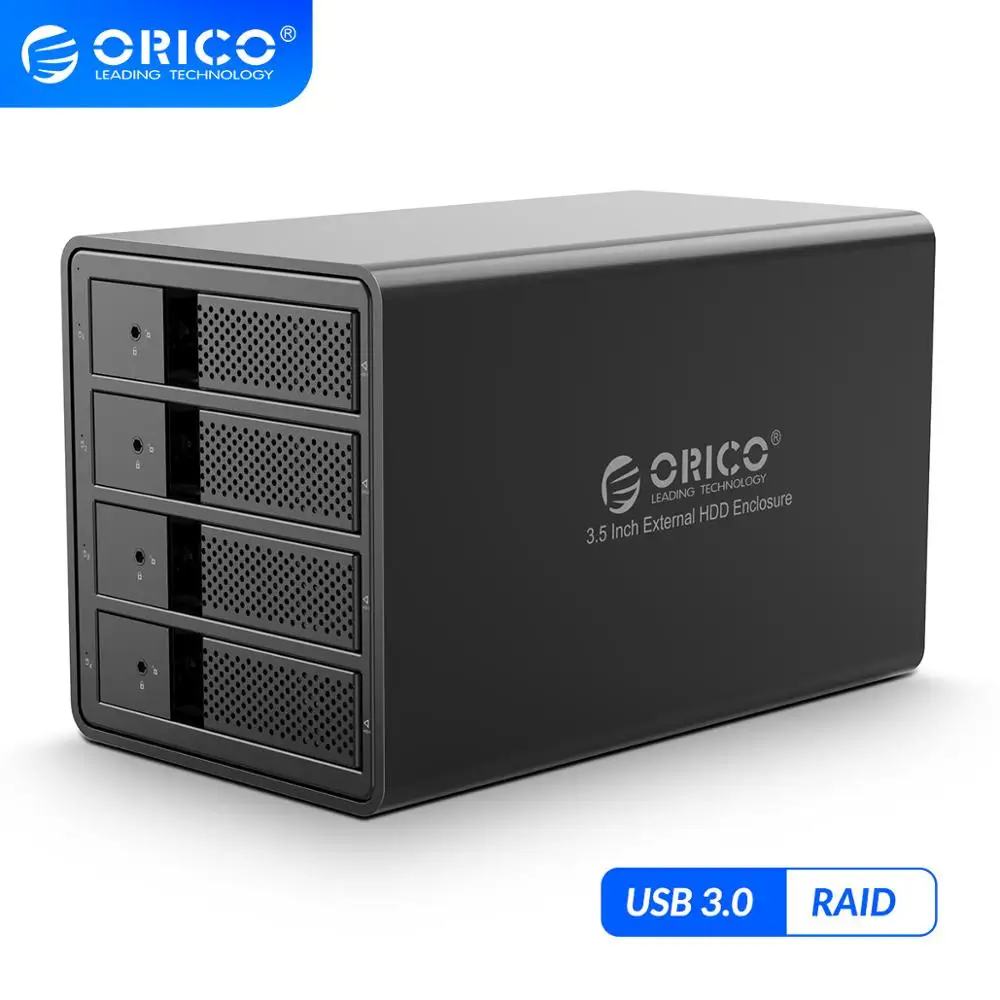 Корпус для жесткого диска ORICO 95 Series 4 bay 3 5 дюйма USB3.0 поддержка 64 ТБ док станция HDD