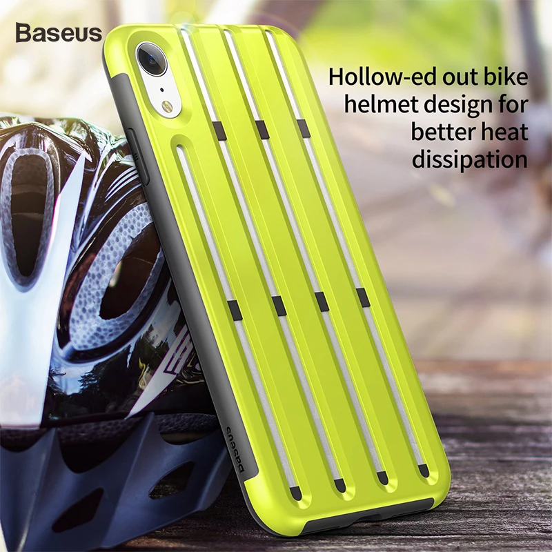 Baseus, специальный дизайн, чехол для iPhone XR XS Max, задняя крышка, чехол, отвод тепла, 360 градусов, защита для iPhone, чехол, мягкий ТПУ