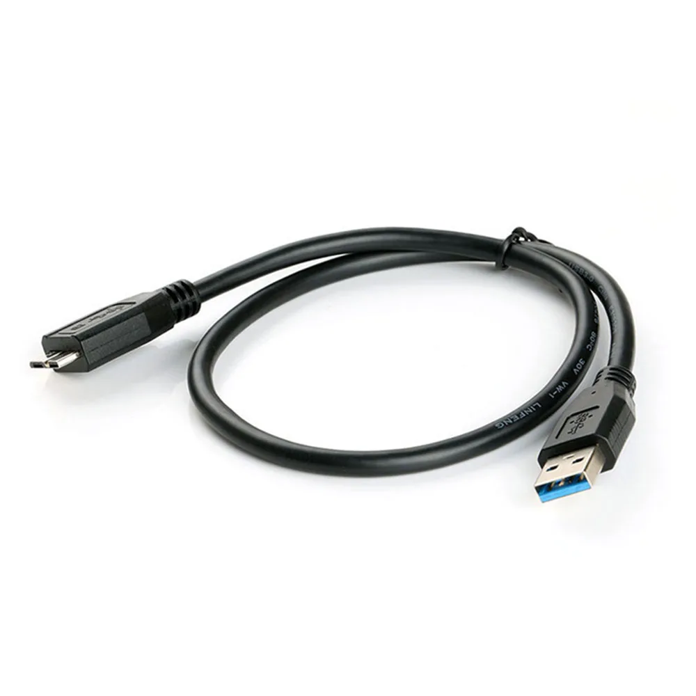 0.3m Hard Drive Data Cable High Quality Portable Synchronous Wire Fast A Type To Micro B Disk USB 3.0 Connector Line | Электроника