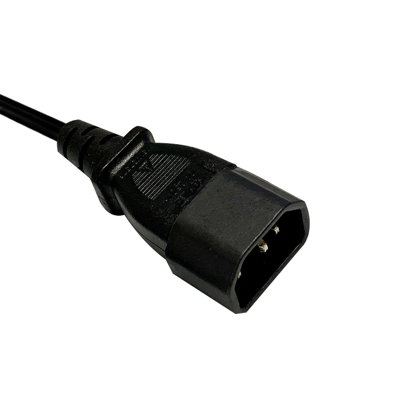 0 3 м 3*18 AWG C14 5 15R IEC320 штекер к США Nema гнездовой шнур AC Удлинительный кабель Шнур