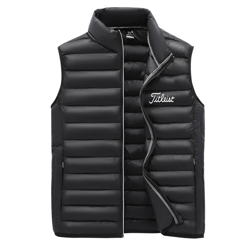 

Men's vest jacket men's new autumn warm sleeveless jacket men and women winter leisure vest vest brand clothing