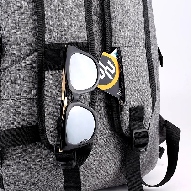 

2018 New USB Rechargeable Leisure Backpack Business Backpack Computer Pack Multifunctional Anti-theft Bag for Men and Women