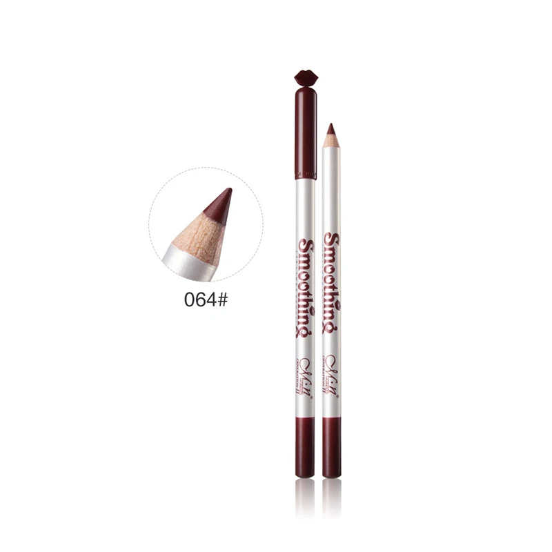 MENOW 12 цветов/Набор сексуальная матовая губная палочка Lipliner карандаш для губ матовый телесный карандаш для губ Набор косметический макияж инструмент косметический P124 карандаш для губ набор карандашей для губ