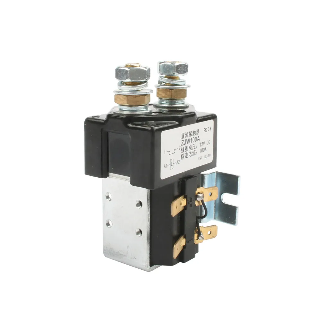 SW80 12V 24V 36V 48V 60V 72V 100A NO style DC контактор ZJW100A для мотора вилочного погрузчика электромобиль grab wehicle автомобильная лебедка