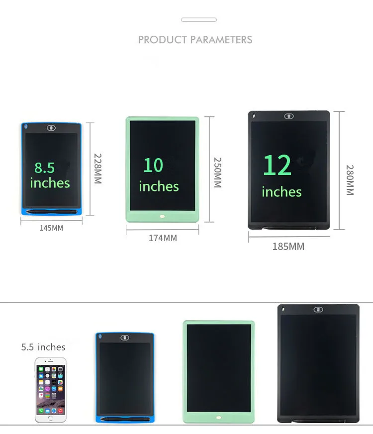 Электронная блокнотная доска для рисования 8 5 дюйма|Развитие письменных навыков|