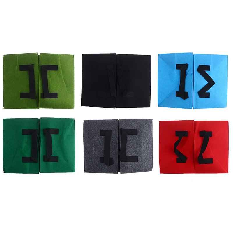 

black Fabric plant Grow Bag Garden Square gardening tools Flower Vegetable Planting Planter Pot Handles for hydroponics