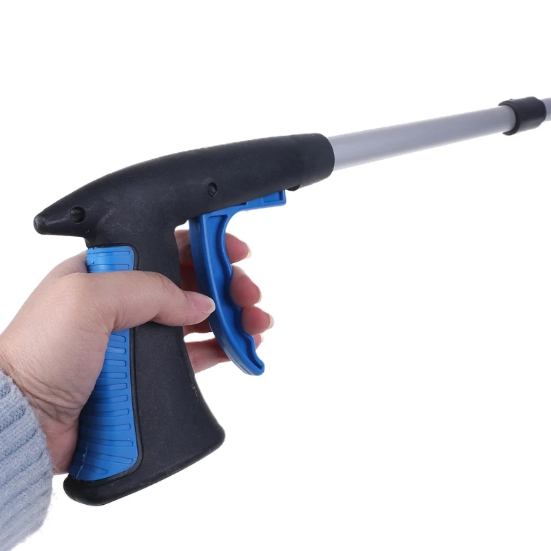 

Foldable Long Trash Clamps Grab Pick Up Tool Curved Handle Garbage Clip Portable Pickup Tools Wholesalse
