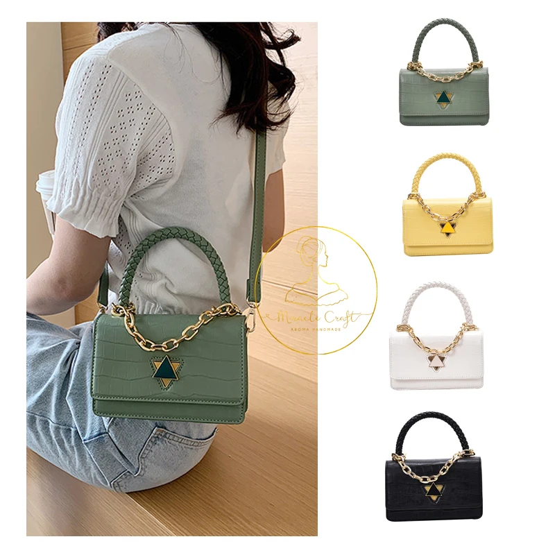 2020 Горячая Летняя женская сумка через плечо из искусственной кожи с украшением в