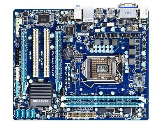 

original motherboard for Gigabyte GA-H61M-D2P-B3 DDR3 LGA 1155 H61M-D2P-B3 16GB USB3.0 H61 Desktop Motherboard Free shipping