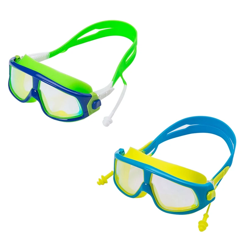 Летние Очки для плавания Детские гальванизированные линзы защита от УФ лучей