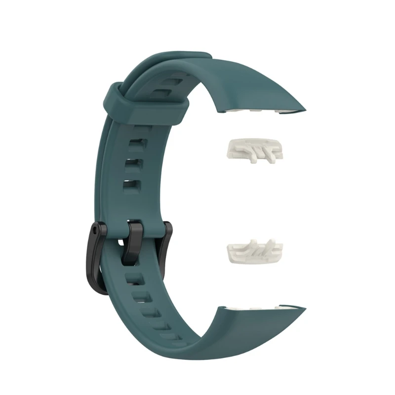 

Replacement Sport Silicone Watch Band Wrist Strap for Honor Band 6 Smart Watch T3EB