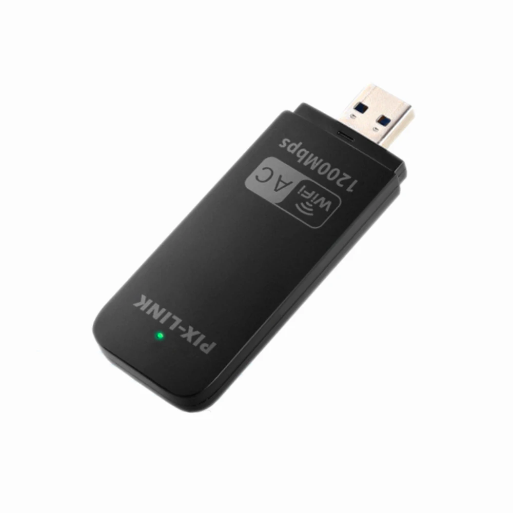 USB 1200 двухдиапазонный Wi-Fi адаптер для беспроводной сетевой карты 3 0 Мбит/с - купить