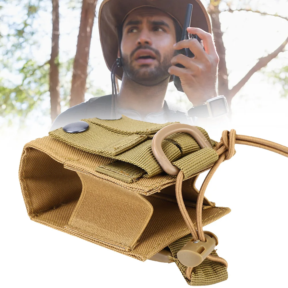 

Outdoor Sports Portable Tactically Military Walkie Talkie Bag Cartridge Bag Pouches Radio Holder Case Fit For Phone Walkie