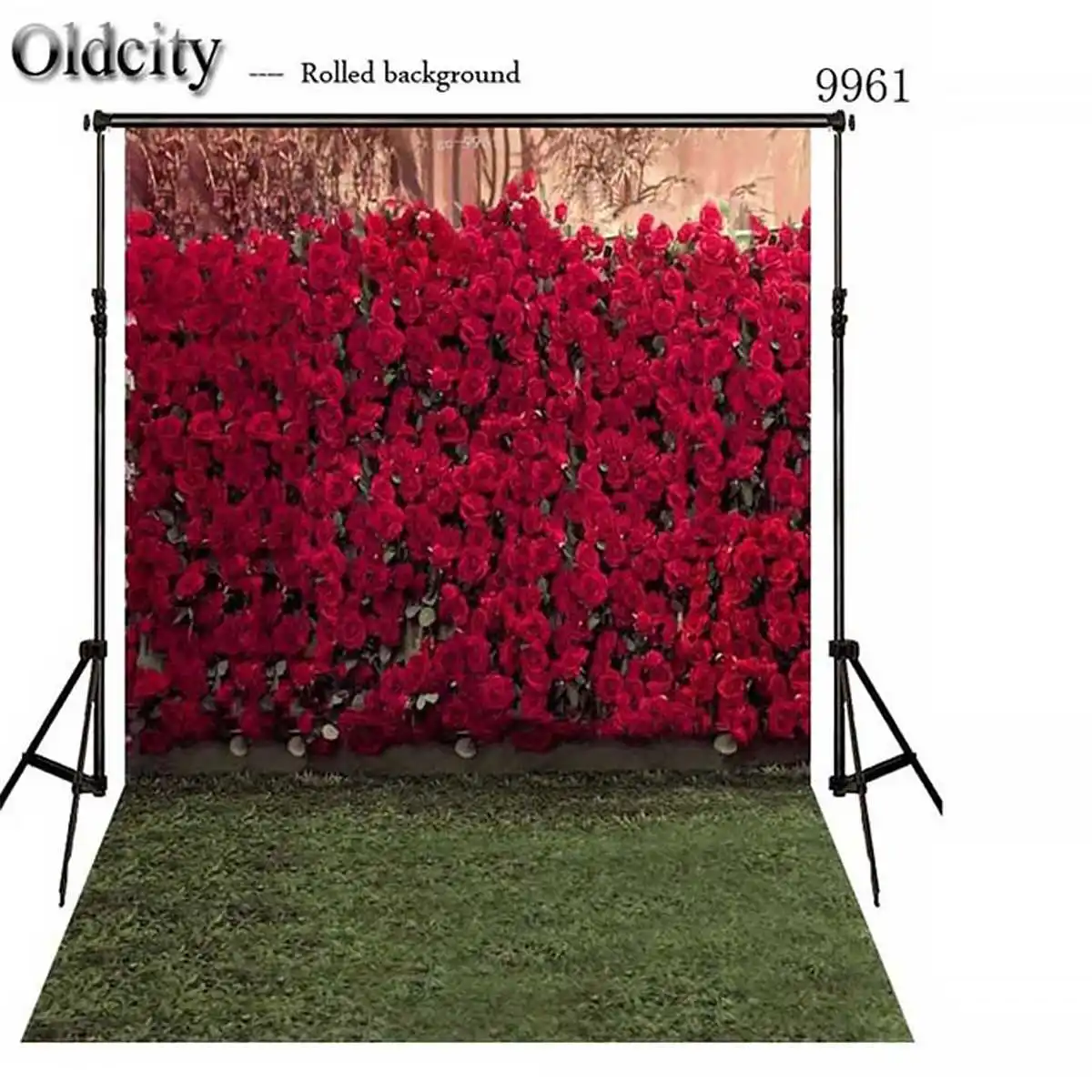 

Фон для студийной фотосъемки с изображением весенних цветов газона детского дня рождения сада свадьбы Дня Святого Валентина