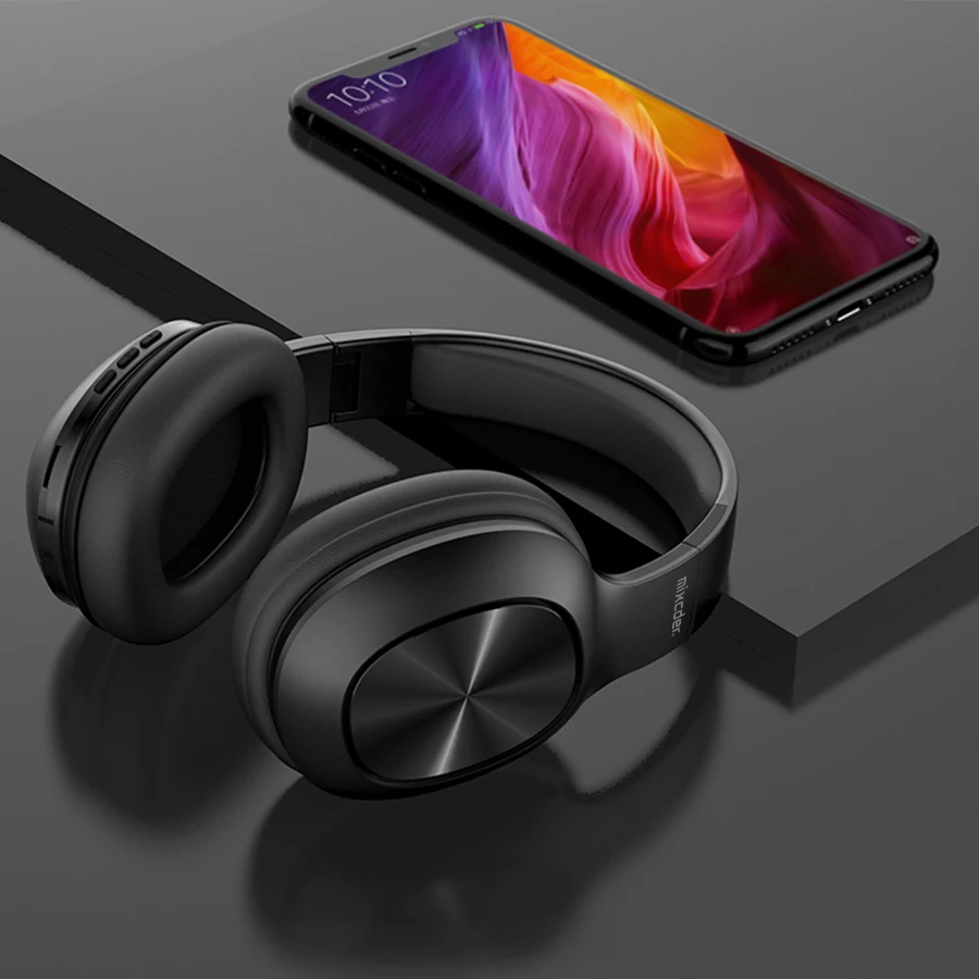 Mixcder HD901 беспроводные bluetooth наушники проводная гарнитура с микрофоном для карт