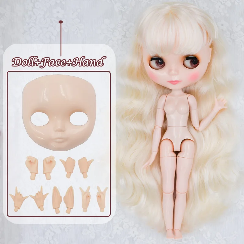 Neo Blyth кукла NBL Заказная блестящее лицо, 1/6 BJD шарнирная кукла Ob24 кукла Blyth для девочки, игрушки для детей FHNBL23 - Цвет: FHNBL12