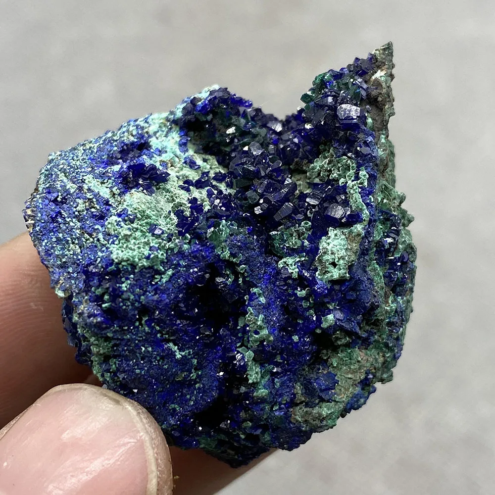 

Natural azurite mineral cristal espÃ©cime da provÃ­ncia de anhui, china X4#