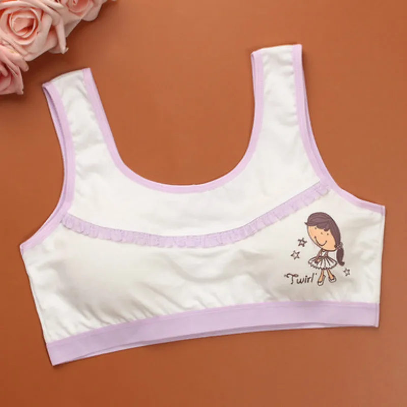 10 шт./лот для девочек нижнее белье детское с рисунком подростков спортивный