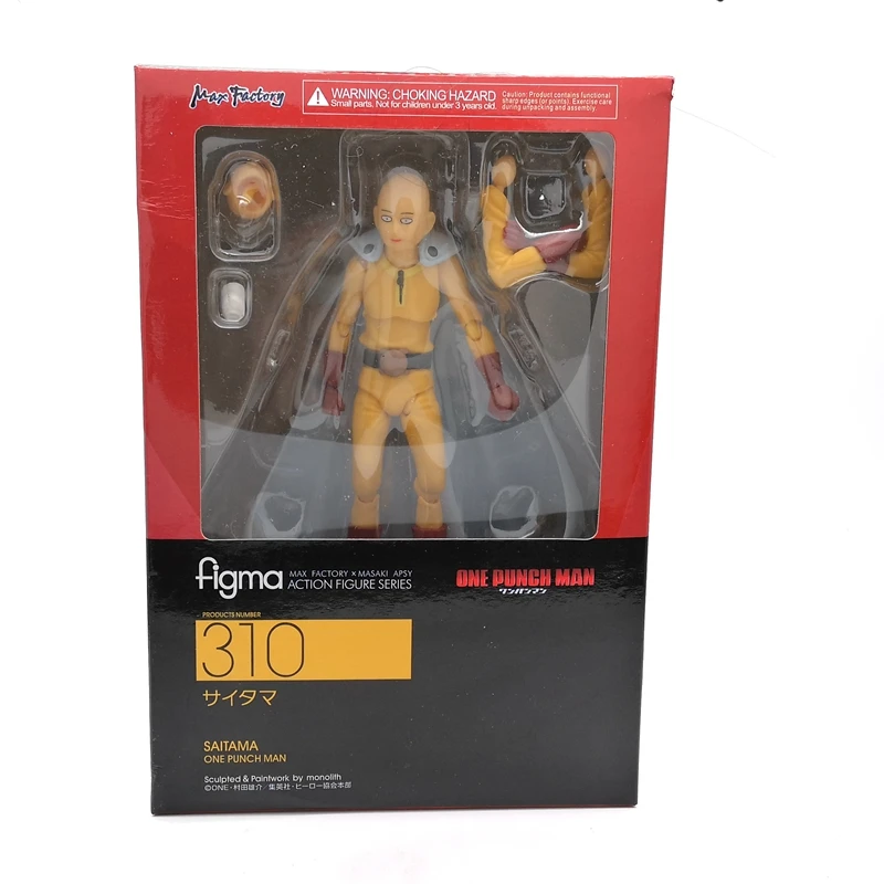 ONE PUNCH MAN Сайтама figma 310 ПВХ фигурка Коллекционная модель детские игрушки куклы |