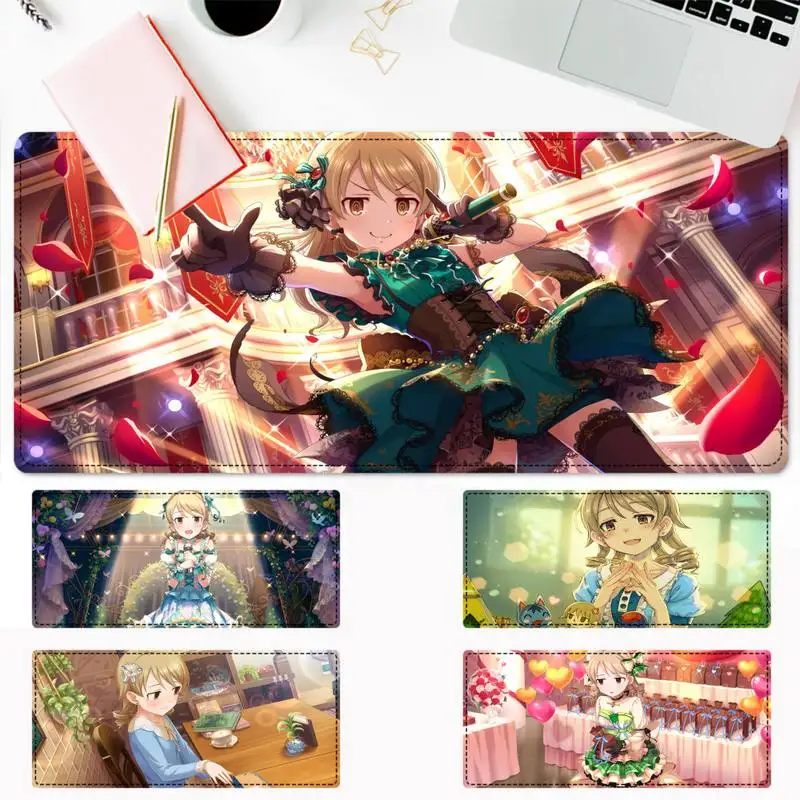 

Cute THE iDOLM STER Nono Morikubo Gaming Mouse Pad Laptop PC Computer Mause Pad Desk Mat For Big Gaming Mouse Mat For Overwatch