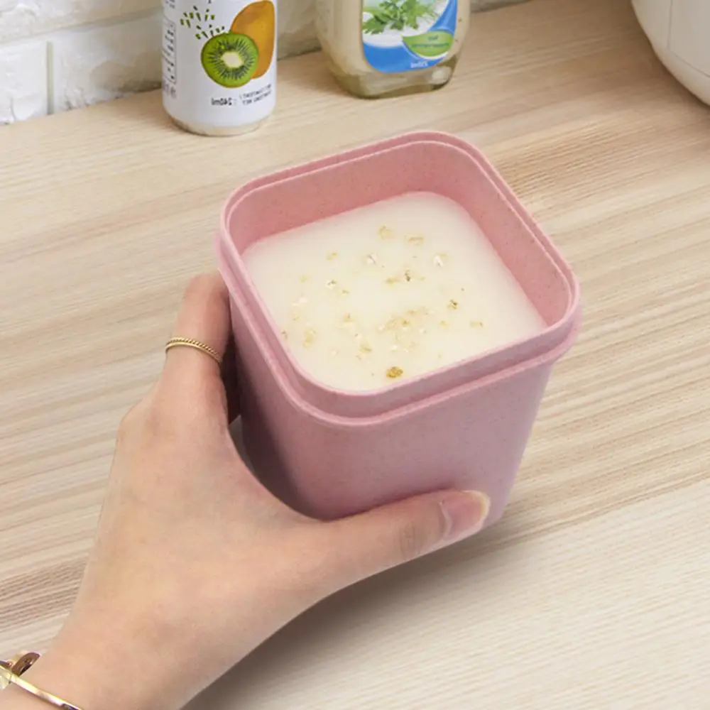 550 мл зернистая Пшеничная солома микроволновый завтрак каша герметичная чашка