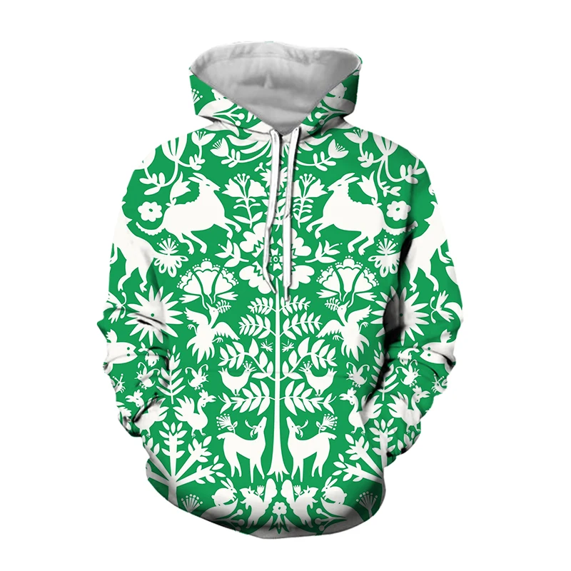 

New 3D Color Printed Sweater Spring/Autumn 2021 Men's/Women's Hoodie Loose Pocket Men's/Women's Sweatshirt Casual Top