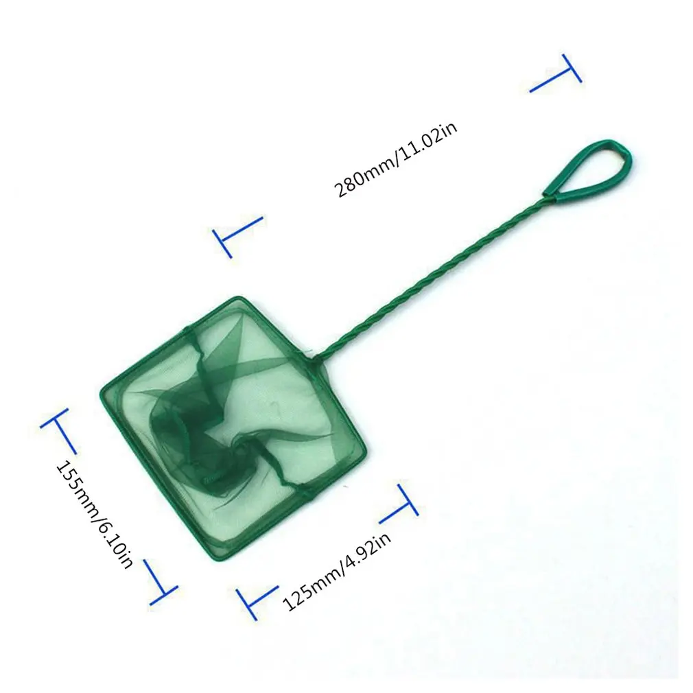 Аксессуары для аквариума рыболовная сеть рыб круглая квадратная ручная