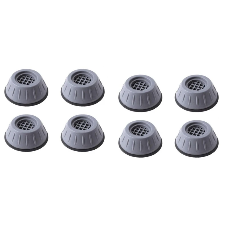 

8Pcs Universal Noise-Reducing Shock-Absorbing Washing Machine Feet Protection Mat Pad for Home Anti-Slip Pads