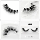 Ресницы Visofree 3D норковые Многоразовые Накладные ресницы драматические ресницы легкие невидимые норковые ресницы искусственные ресницы