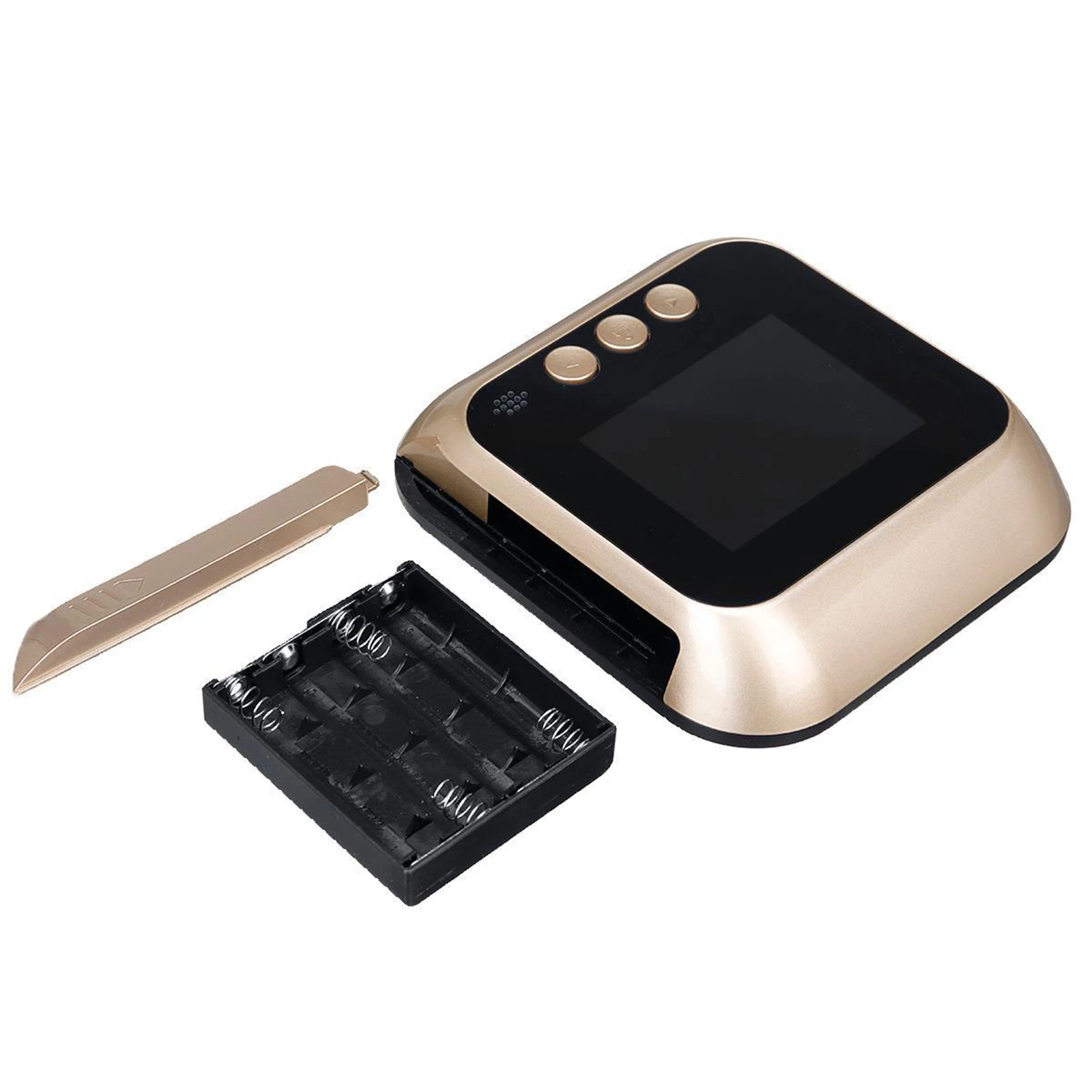 

Smart HD Night Vision Wireless Electronic Peephole Monitoring Doorbell Camera Visual Camera With 2.4" HD Display Gold