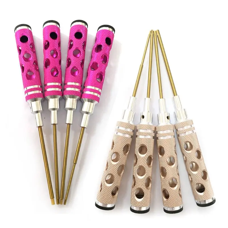 

4Pcs Hex Screw Driver Tools Kit Set for RC Helicopter Plane Car Screwdriver Set