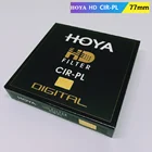 Оригинальный круговой поляризационный фильтр HOYA HD CPL CIR-PL 77 мм Тонкий поляризатор Hoya HD CIRPL для объектива камеры Nikon Canon Sony