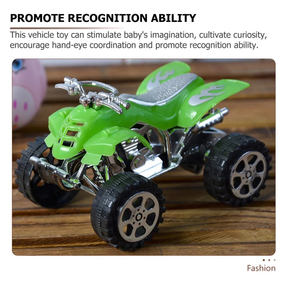 

6pcs Funny Children Vehicle Toys Off-road Vehicle Models (Random Color)