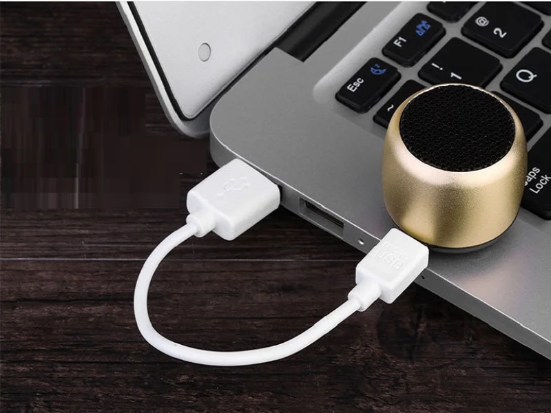 Металлический беспроводной Bluetooth динамик с микрофоном портативный мини Супер