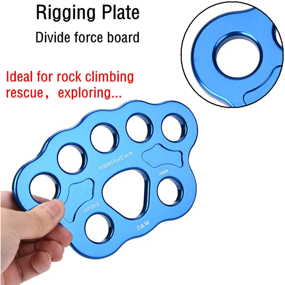 На открытом воздухе 8 отверстий компонент пластина 45KN средней Paw такелаж