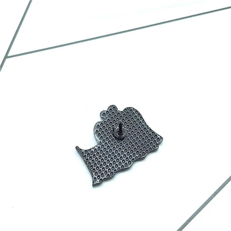 Значки с героями мультфильмов милые белые Броши для женщин булавки собак