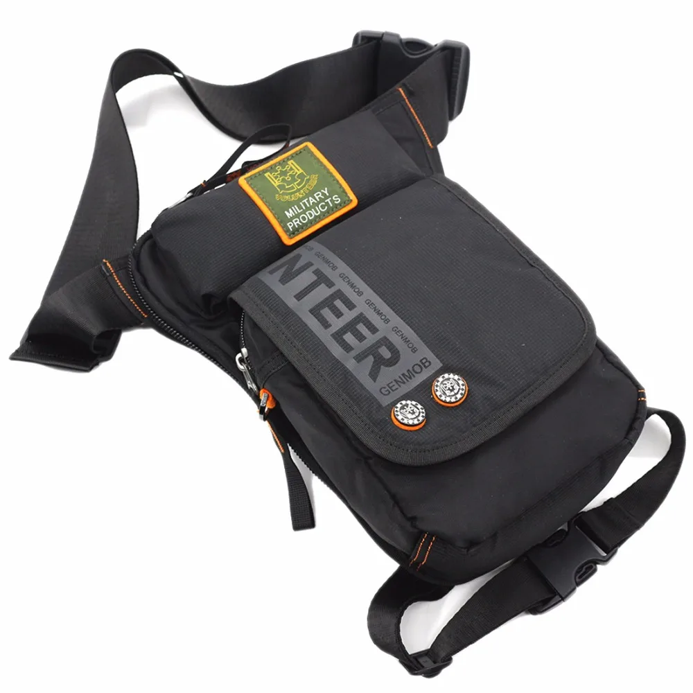 Мужская поясная сумка в стиле Оксфорд на бедрах с ремнем кошелек для