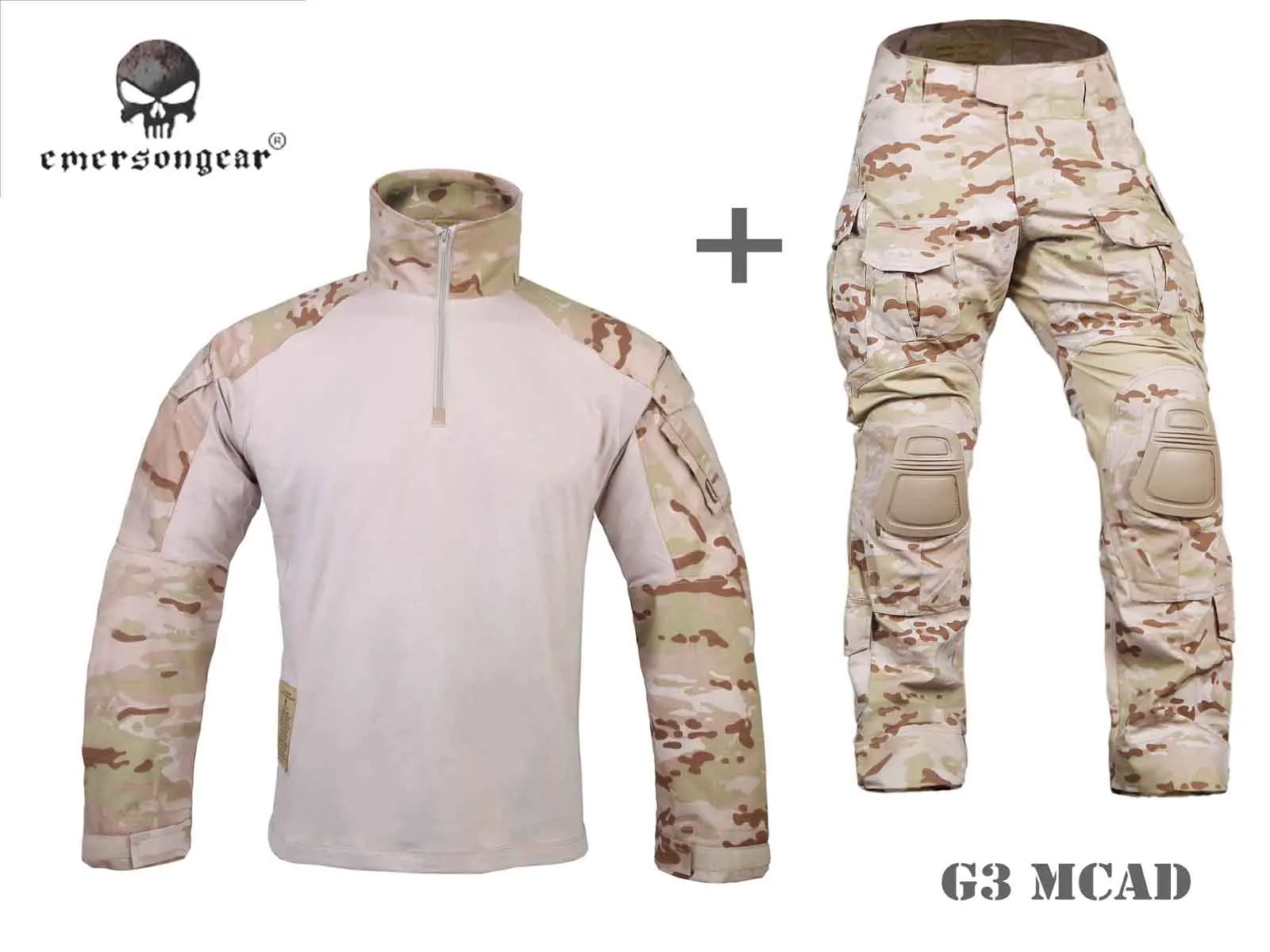 EMERSON Gen-camisa de combate para Airsoft, uniforme táctico militar bdu, Multicam, ácaro, EM9255, EM9351