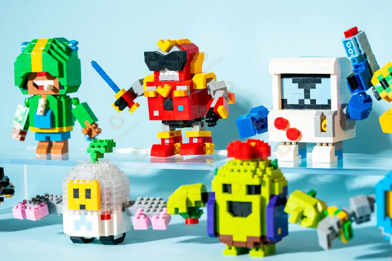 

Shooting Game Buzz Shark Leon Crow Figure Model Toys Game Stars Cartoon Kids Toy Model Doll Collection Birthday Gift for Boy