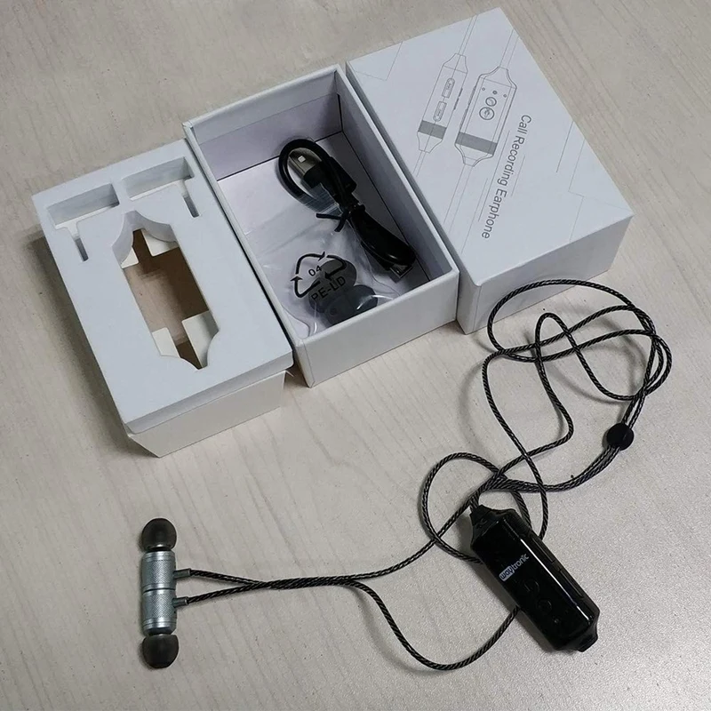 Waytronic беспроводные Bluetooth звонки рекордер Наушники мобильный телефон разговор
