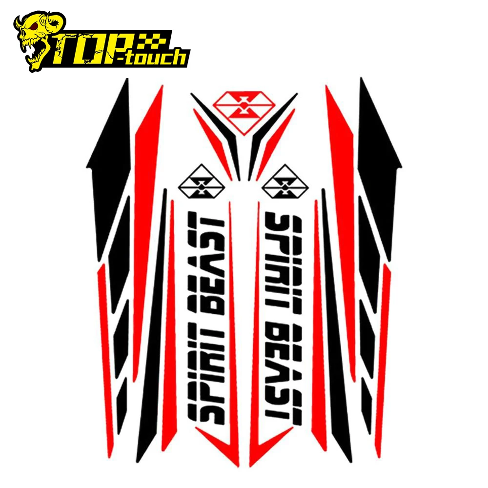 Наклейка на мотоцикл SPIRIT BEAST Moto Feul накладка бак наклейки защита для мотокросса