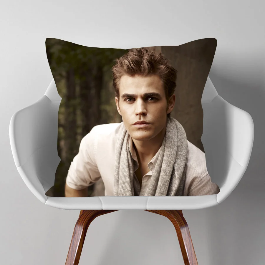 Пол Уэсли портреты накидки на подушки кинозвезда плакат печать Подушка