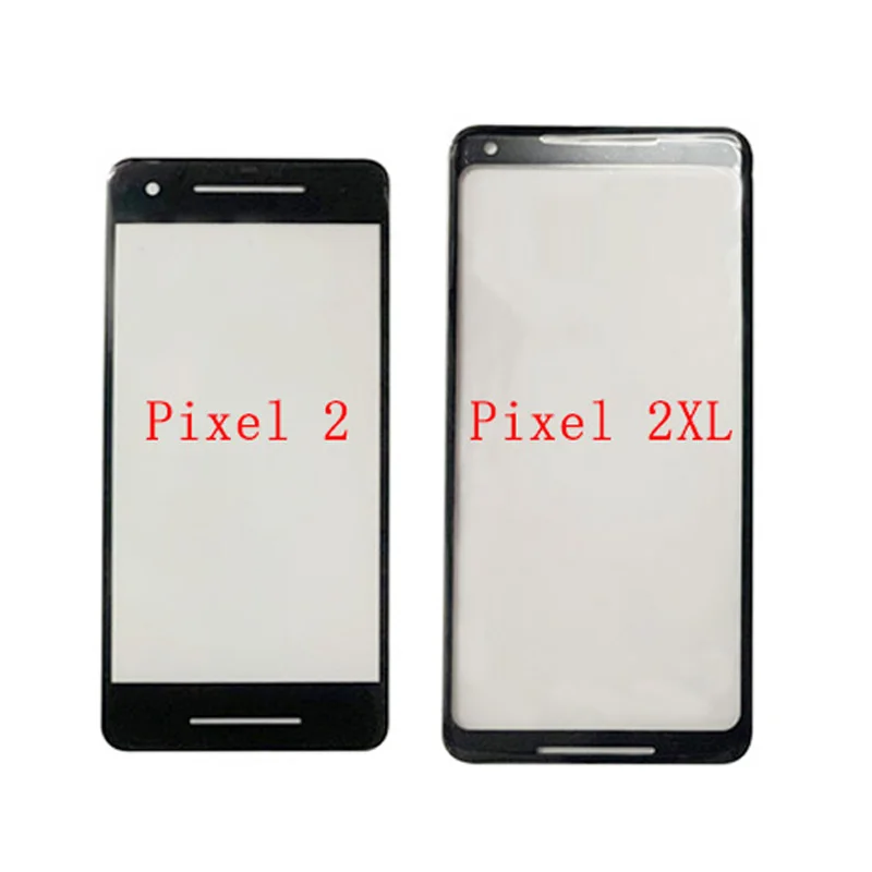 Фронтальное внешнее стекло для Google Pixel XL 2 2XL 3 3XL 3A 3AXL 4 4XL Сенсорная панель