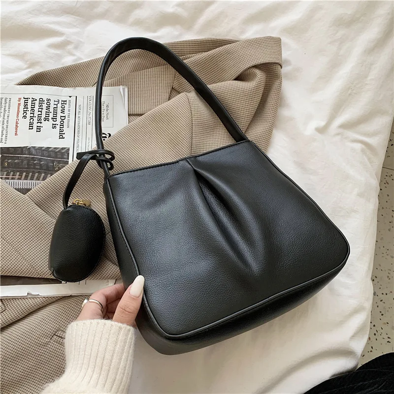 

High Quality Retro Small Bag Female 2021 New Trendy Fashion All-match Handbag Korean Version Single Shoulder Underarm Bag