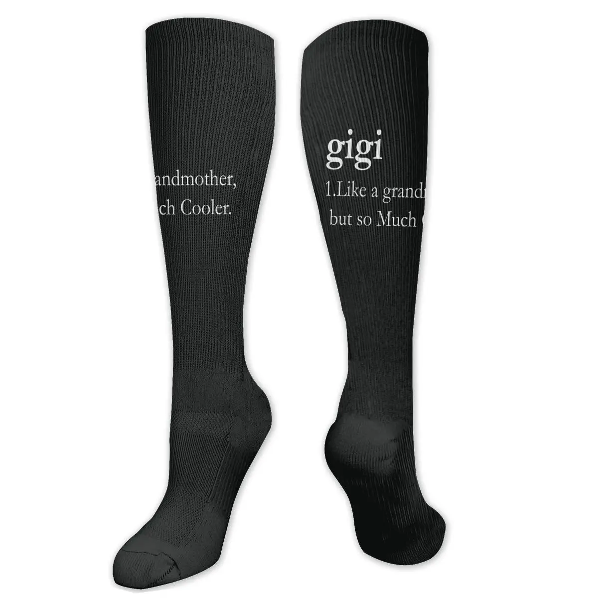 

Gigi Grandmother Cooler Compression Socks For Women Men Plus Size Wide Calf For Nurses Running Athletic