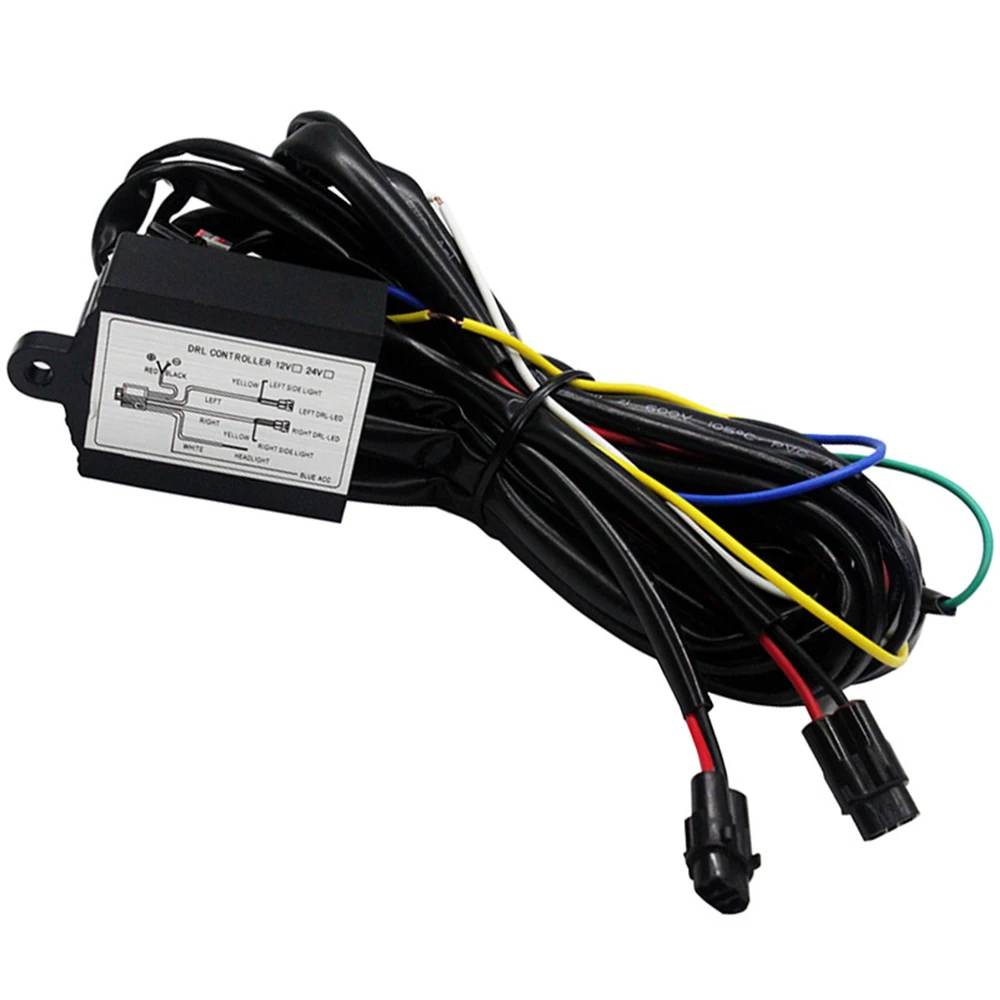 

Auto Replacement Parts Car Accessories Automatic Dimmer Harness DRL Control Cars Led Daytime Running Lights Relay Switches