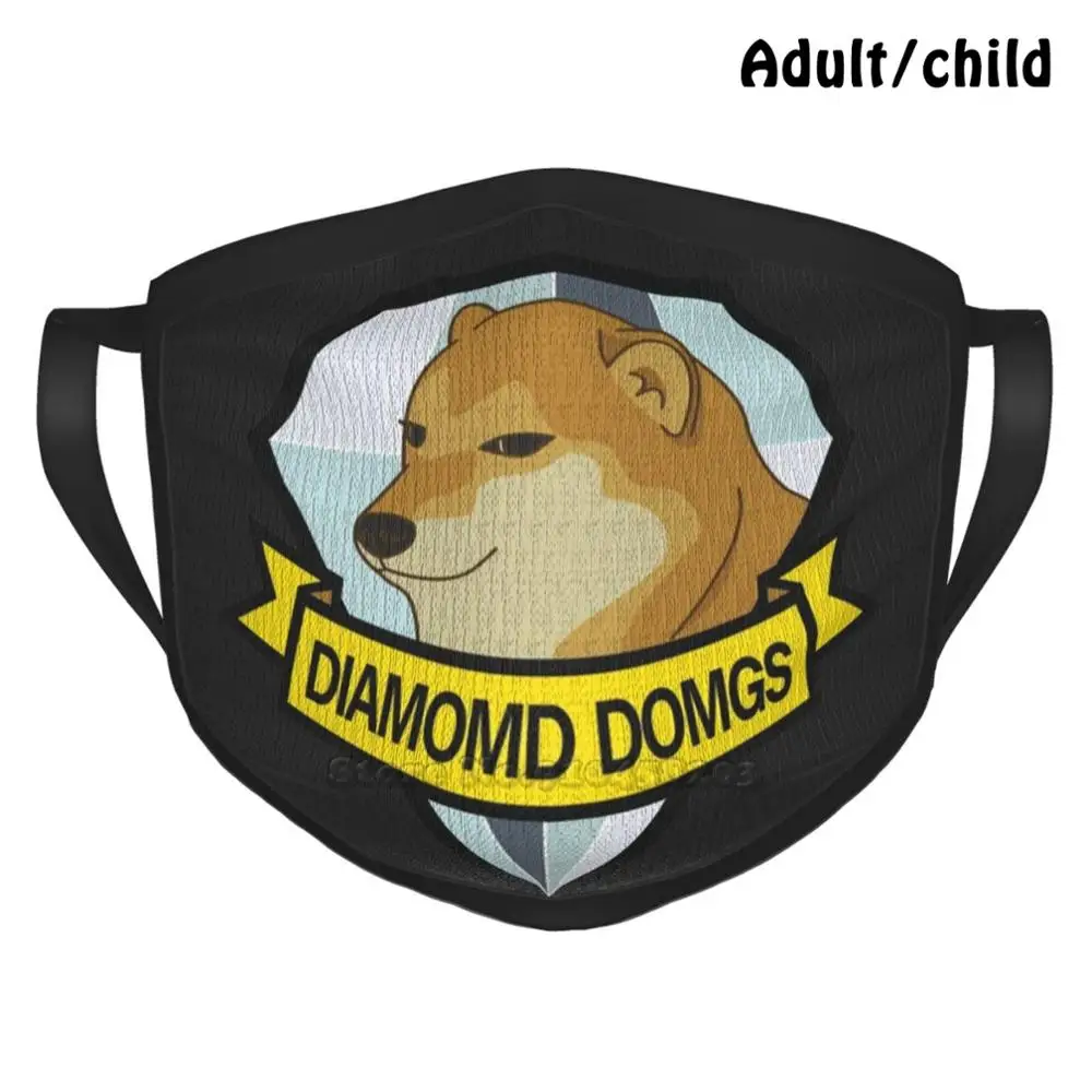 

Cheems наемник V2 Pm2.5 противопыльная DIY многоразовая маска для лица Cheems Dog Cheems Meme Cheemsburbger cheemsгамбургер Diamomd