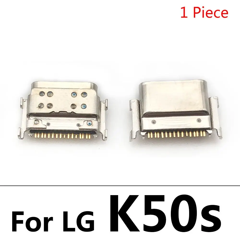 

50pcs/Lot, USB Charger Jack Connector Socket Charging Port Plug For LG K4 K9 K11 K10 2017 2016 K8 K12 Plus V30 V40 Q60 K50 K50s