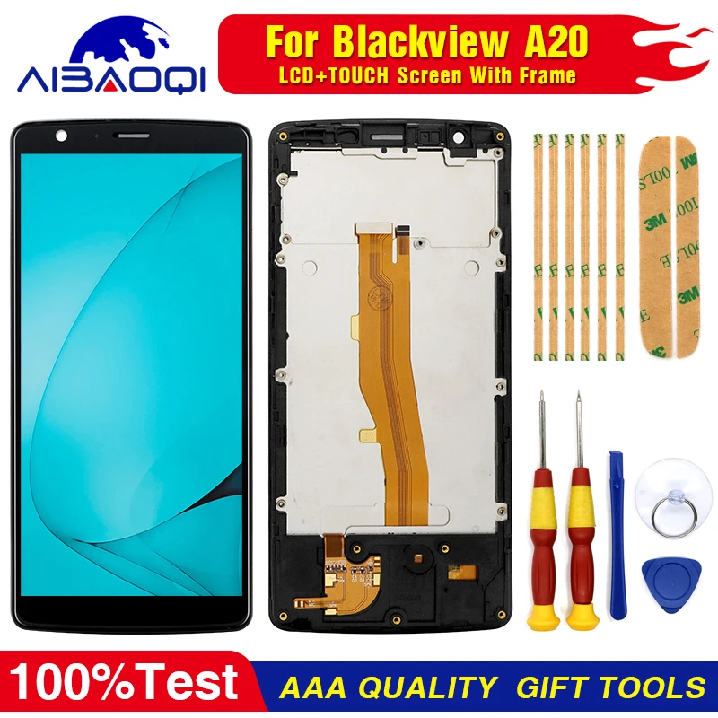 Оригинальный сенсорный экран ЖК-дисплей для Blackview A20 pro дигитайзер в сборе с