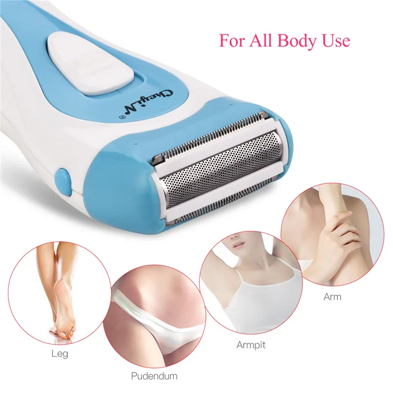 Женский Электрический бритвенный бритва эпилятор для рук ног подмышек тела